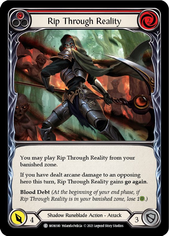 Flesh and Blood TCG: Rip Through Reality (Red) image