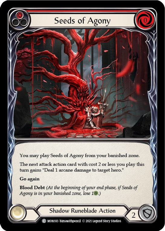 Flesh and Blood TCG: Seeds of Agony (Red) image