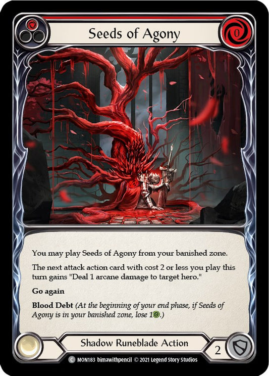 Flesh and Blood TCG: Seeds of Agony (Red) image