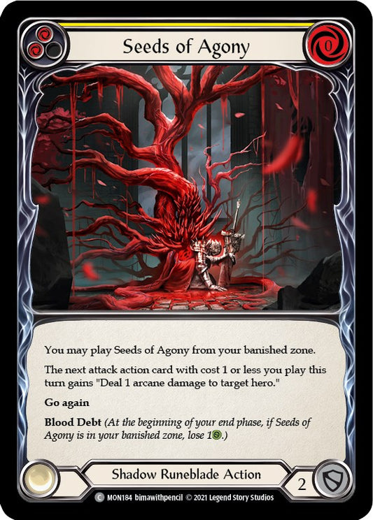 Flesh and Blood TCG: Seeds of Agony (Yellow) image