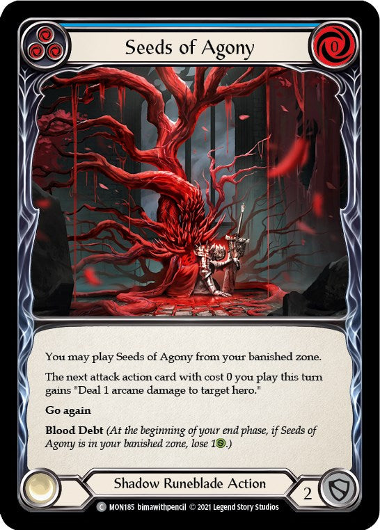 Flesh and Blood TCG: Seeds of Agony (Blue) image