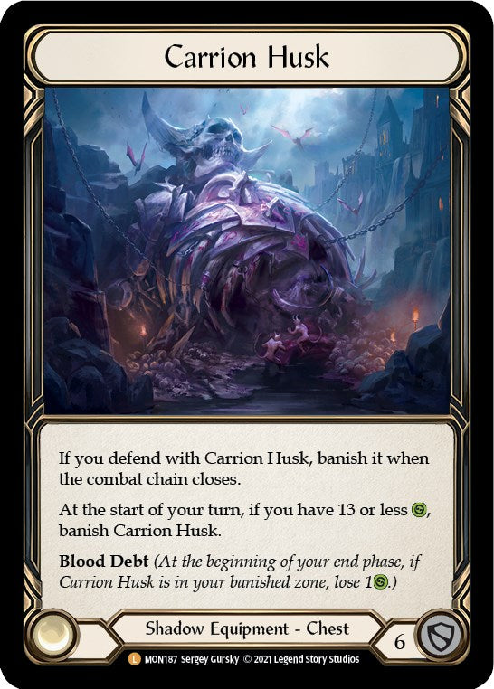 Flesh and Blood TCG: Carrion Husk image