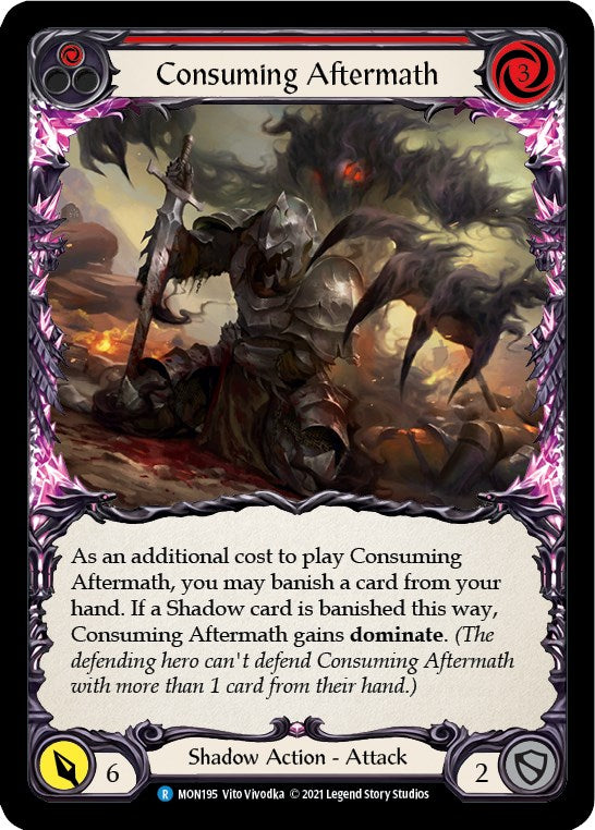 Flesh and Blood TCG: Consuming Aftermath (Red) image