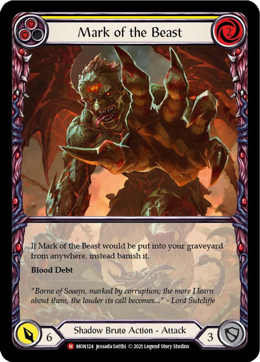 Flesh and Blood TCG: Mark of the Beast (Extended Art) image