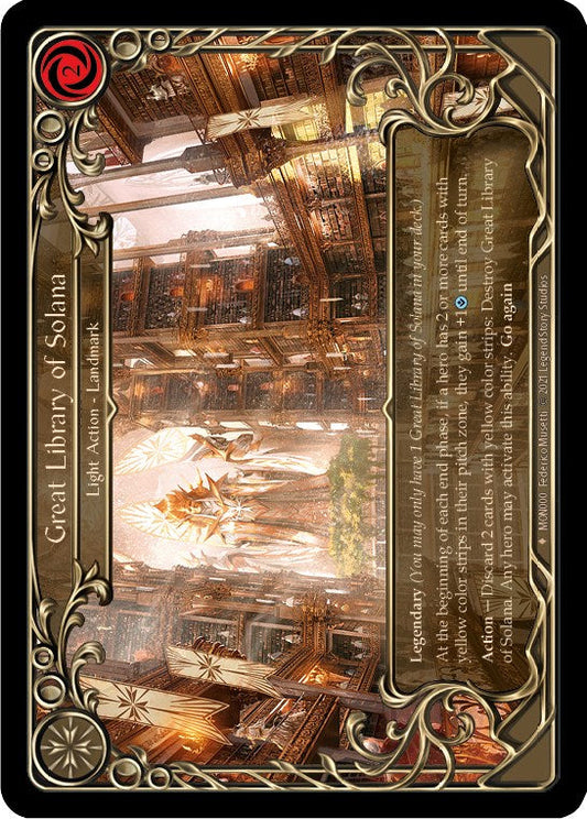 Flesh and Blood TCG: Great Library of Solana image