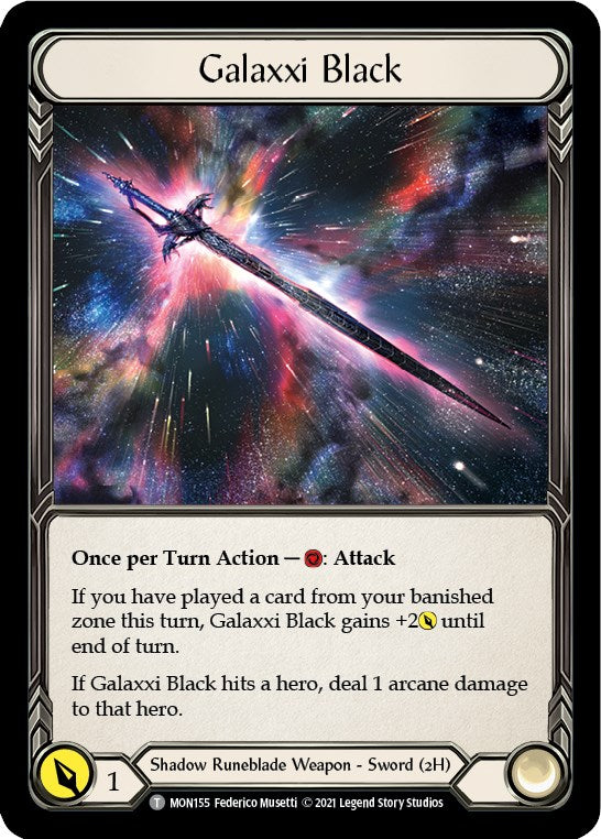 Flesh and Blood TCG: Galaxxi Black // Soul Shackle image