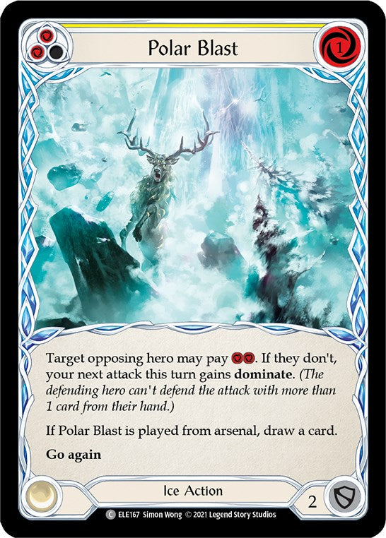 Flesh and Blood TCG: Polar Blast (Yellow) image