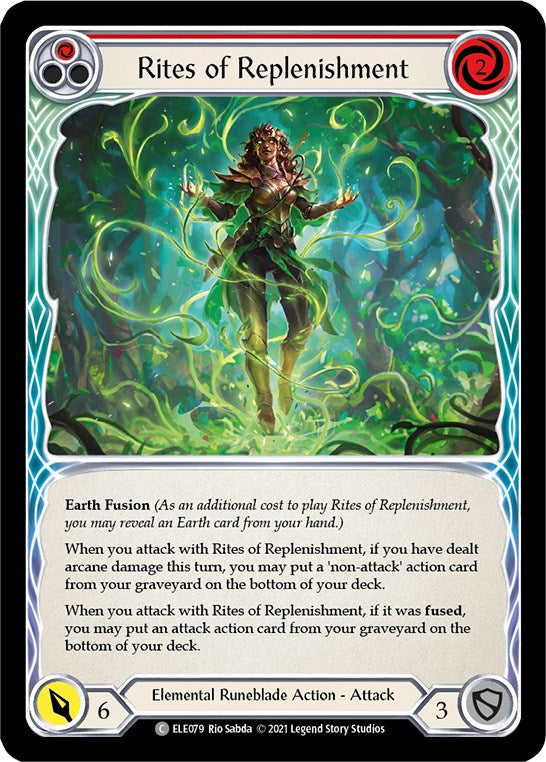 Flesh and Blood TCG: Rites of Replenishment (Red) image