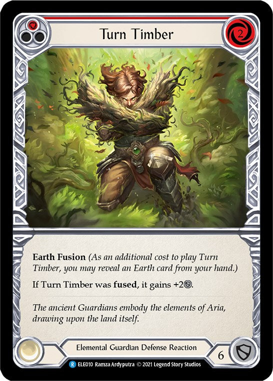 Flesh and Blood TCG: Turn Timber (Red) image