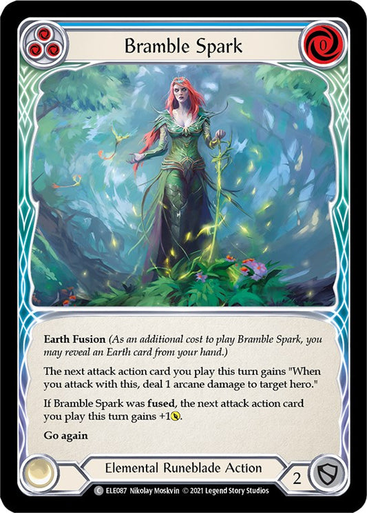 Flesh and Blood TCG: Bramble Spark (Blue) image
