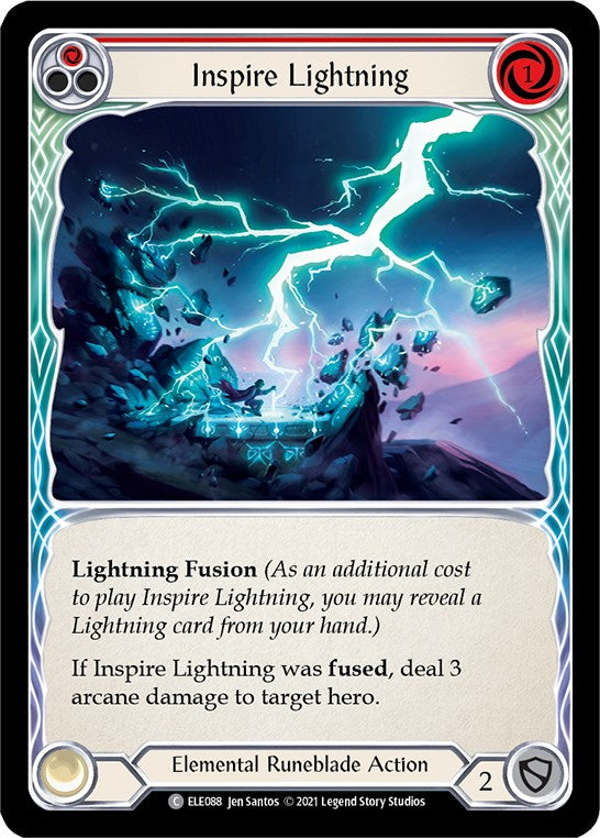 Flesh and Blood TCG: Inspire Lightning (Red) image