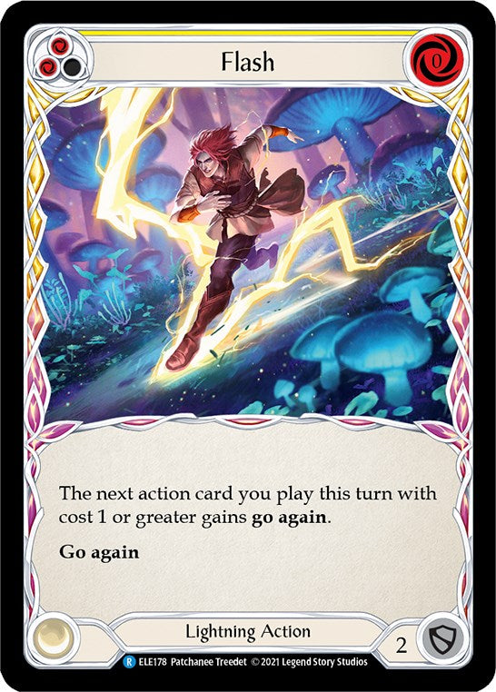 Flesh and Blood TCG: Flash (Yellow) image