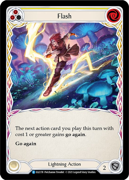 Flesh and Blood TCG: Flash (Yellow) image