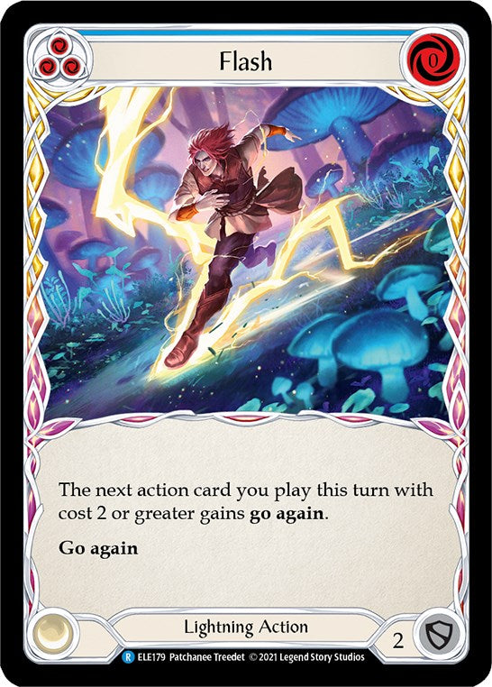 Flesh and Blood TCG: Flash (Blue) image