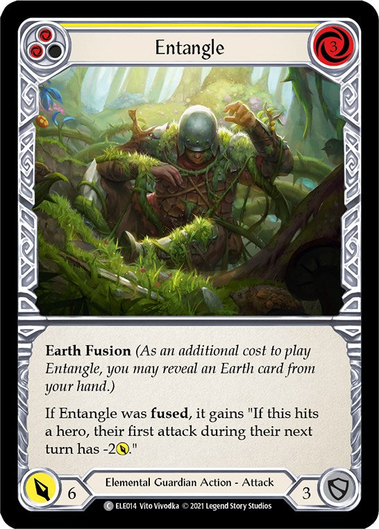 Flesh and Blood TCG: Entangle (Yellow) image