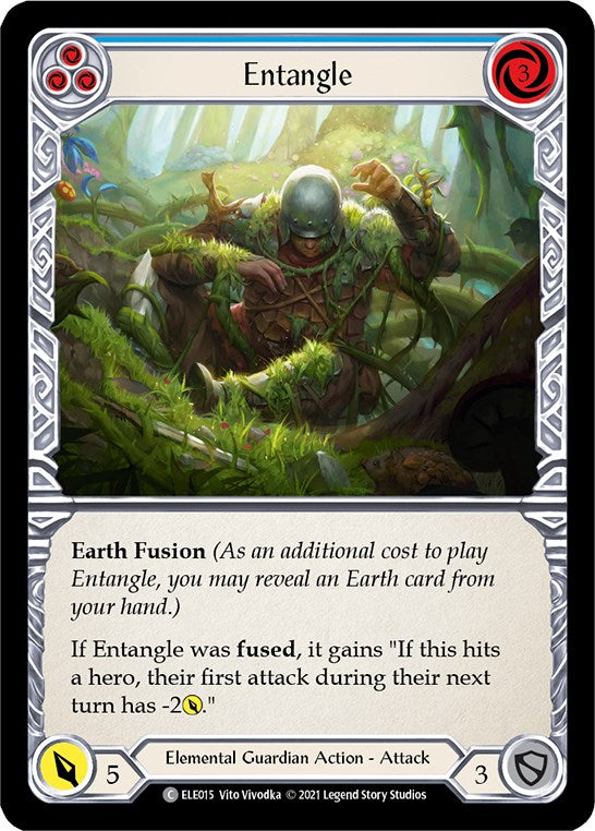 Flesh and Blood TCG: Entangle (Blue) image