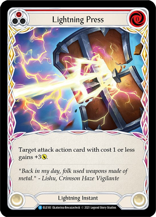 Flesh and Blood TCG: Lightning Press (Red) image