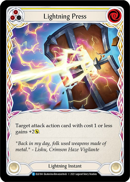 Flesh and Blood TCG: Lightning Press (Yellow) image