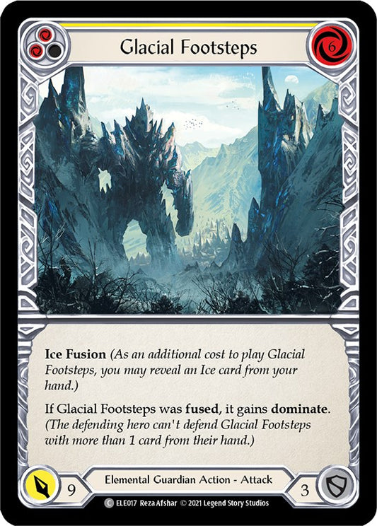 Flesh and Blood TCG: Glacial Footsteps (Yellow) image