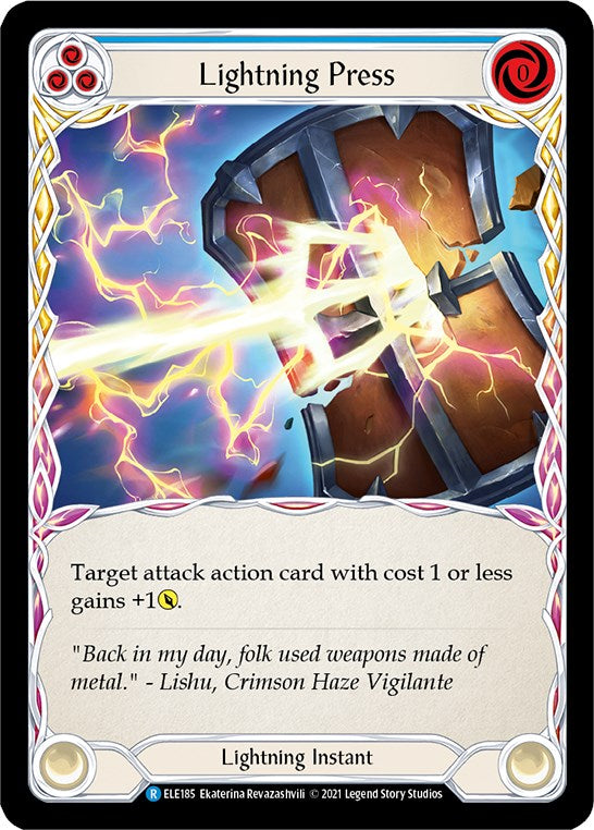 Flesh and Blood TCG: Lightning Press (Blue) image