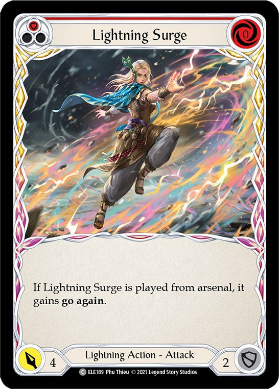 Flesh and Blood TCG: Lightning Surge (Red) image