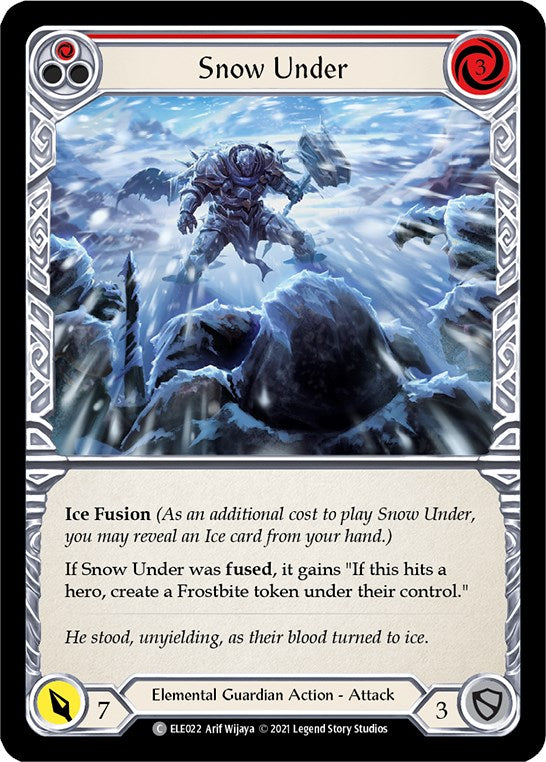 Flesh and Blood TCG: Snow Under (Red) image