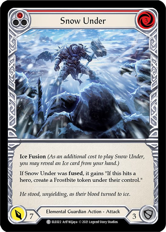 Flesh and Blood TCG: Snow Under (Red) image