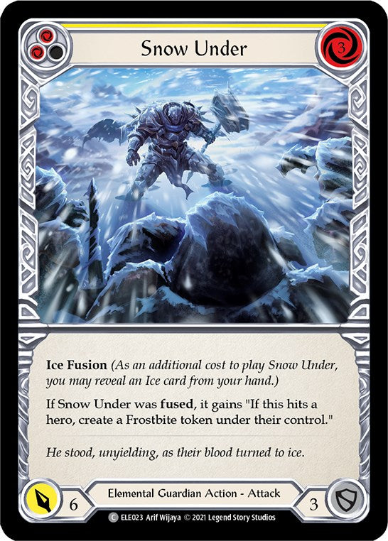 Flesh and Blood TCG: Snow Under (Yellow) image