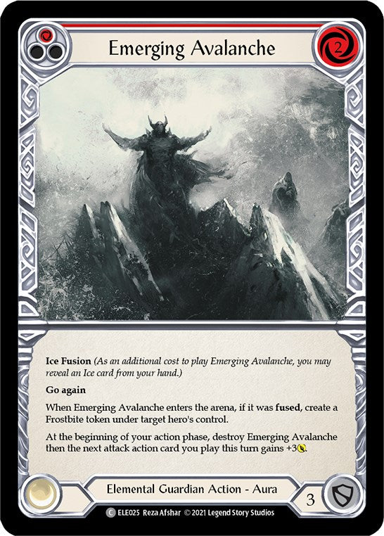Flesh and Blood TCG: Emerging Avalanche (Red) image
