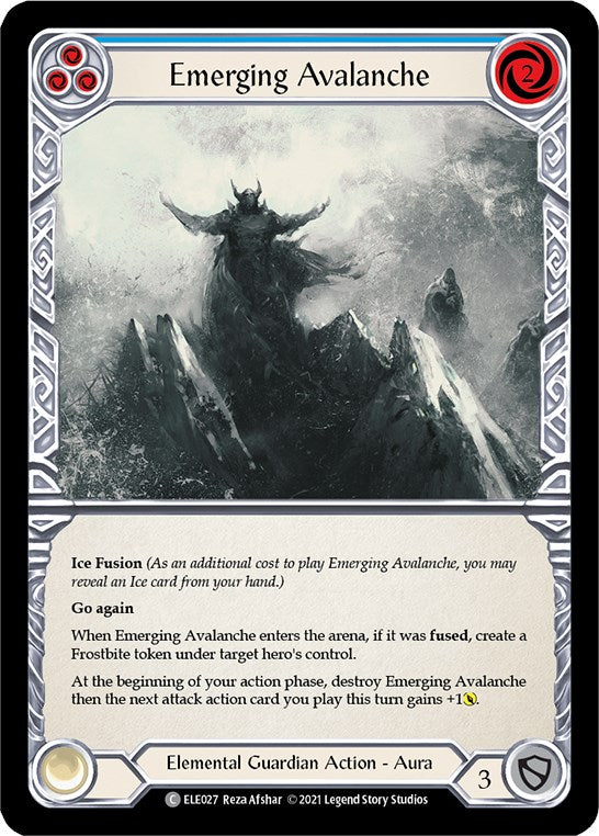 Flesh and Blood TCG: Emerging Avalanche (Blue) image