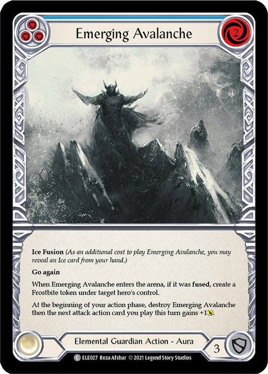 Flesh and Blood TCG: Emerging Avalanche (Blue) image