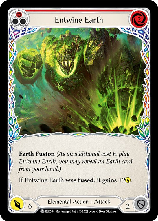 Flesh and Blood TCG: Entwine Earth (Red) image
