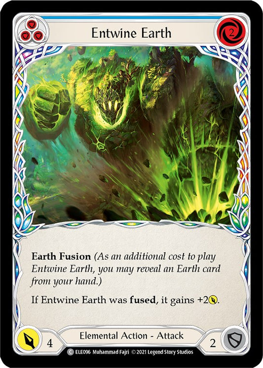 Flesh and Blood TCG: Entwine Earth (Blue) image