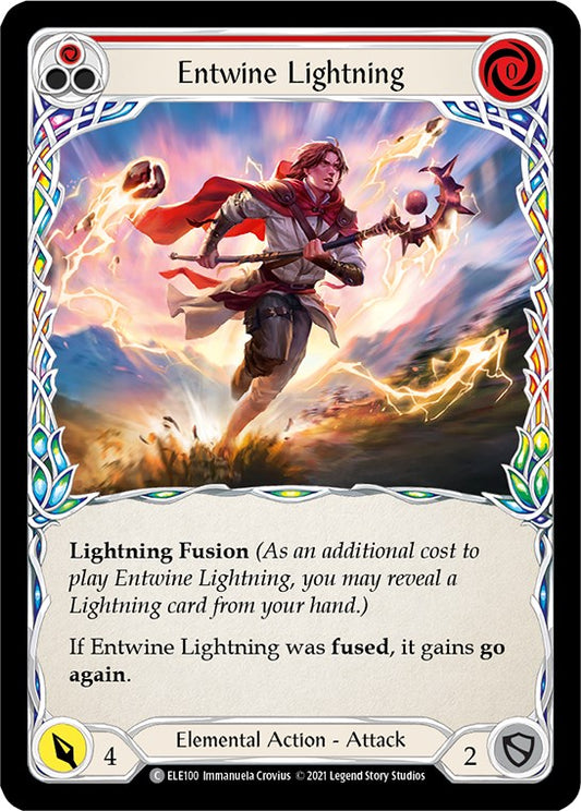 Flesh and Blood TCG: Entwine Lightning (Red) image