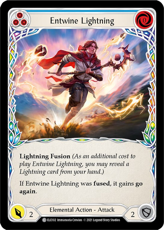 Flesh and Blood TCG: Entwine Lightning (Blue) image