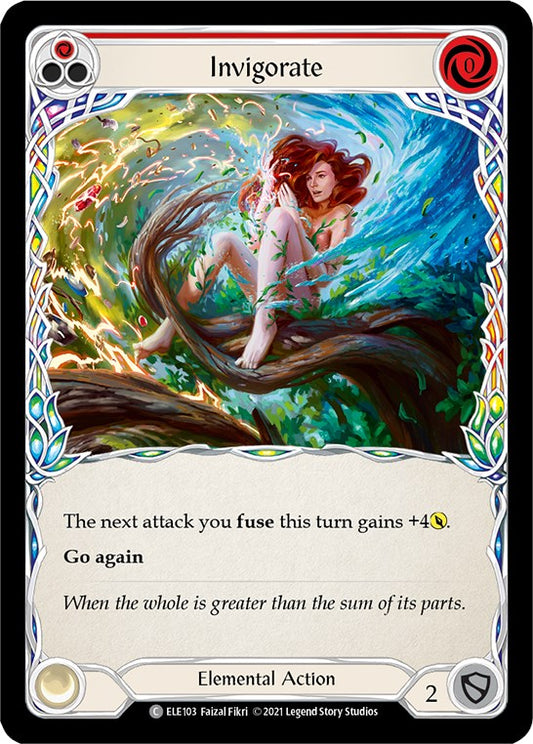 Flesh and Blood TCG: Invigorate (Red) image
