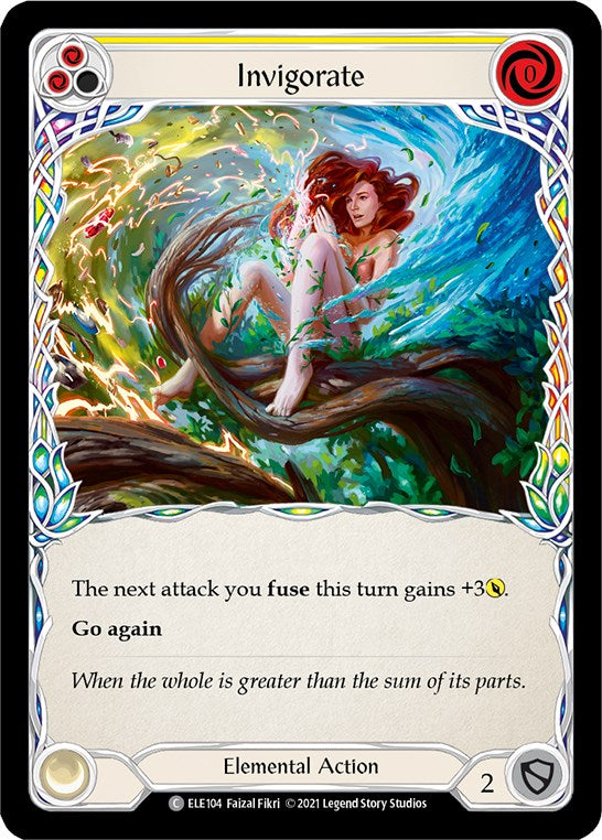 Flesh and Blood TCG: Invigorate (Yellow) image
