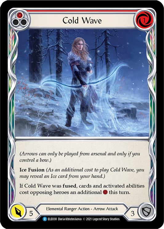 Flesh and Blood TCG: Cold Wave (Red) image