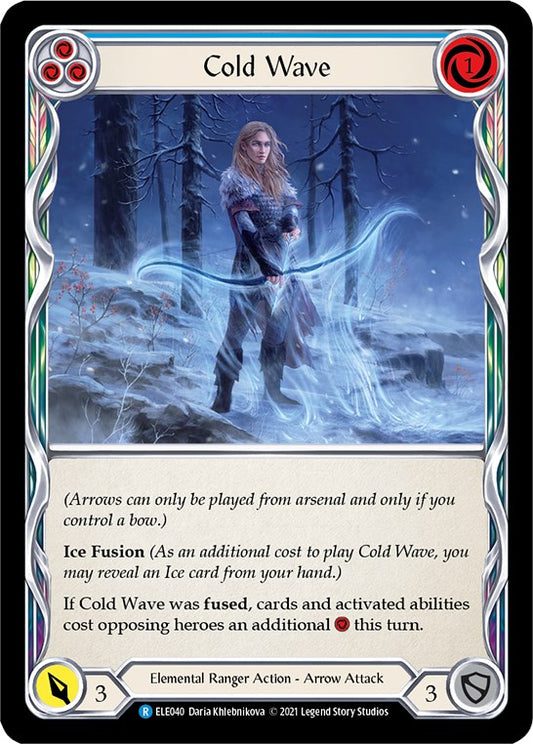 Flesh and Blood TCG: Cold Wave (Blue) image