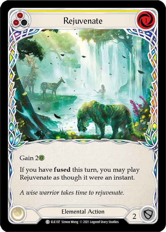 Flesh and Blood TCG: Rejuvenate (Yellow) image
