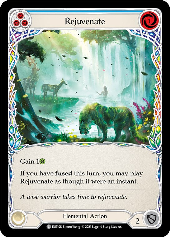 Flesh and Blood TCG: Rejuvenate (Blue) image