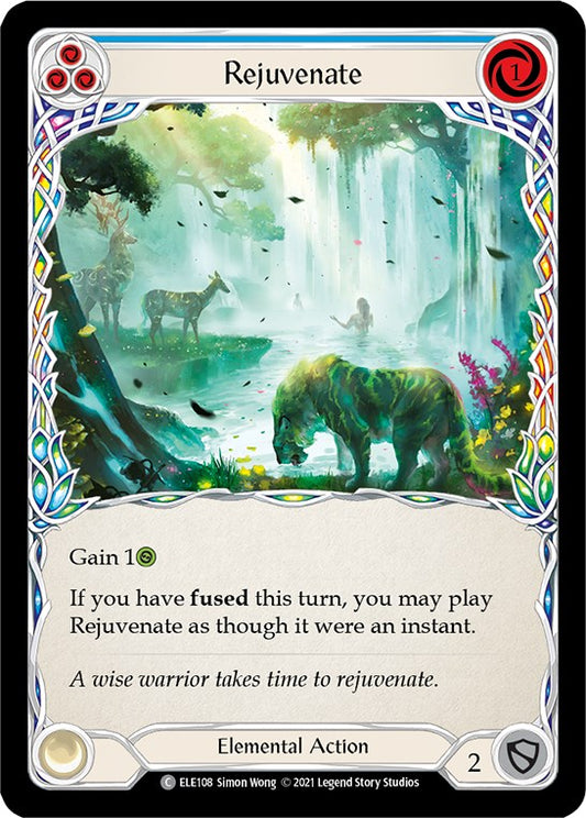Flesh and Blood TCG: Rejuvenate (Blue) image