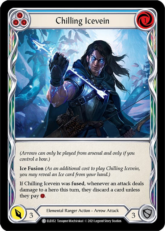 Flesh and Blood TCG: Chilling Icevein (Blue) image