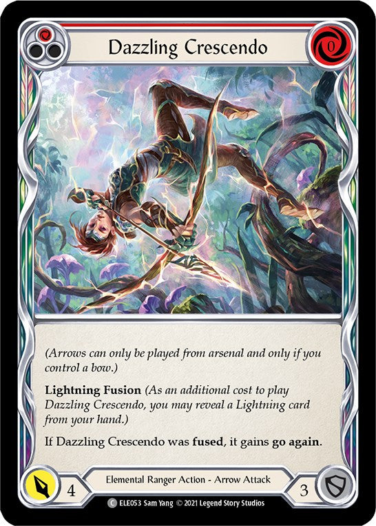 Flesh and Blood TCG: Dazzling Crescendo (Red) image