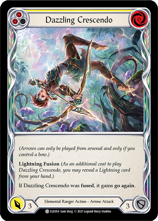 Flesh and Blood TCG: Dazzling Crescendo (Yellow) image