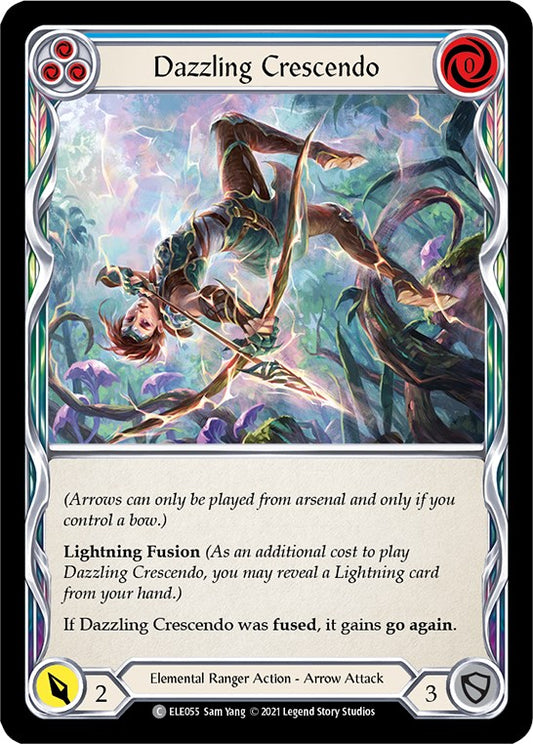 Flesh and Blood TCG: Dazzling Crescendo (Blue) image
