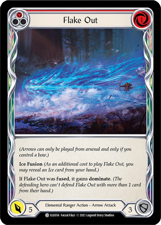 Flesh and Blood TCG: Flake Out (Red) image