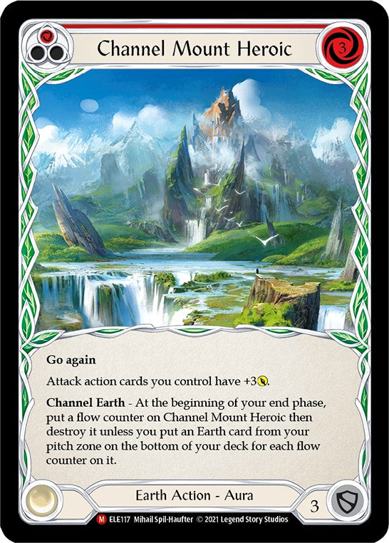 Flesh and Blood TCG: Channel Mount Heroic image