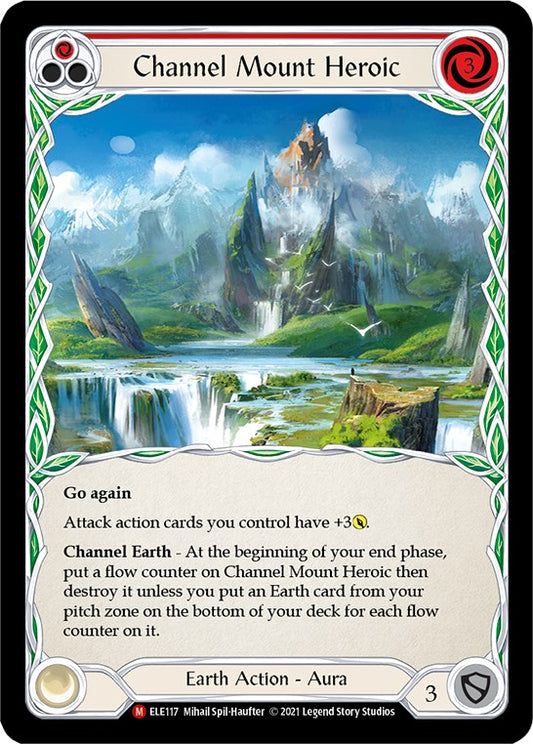 Flesh and Blood TCG: Channel Mount Heroic image