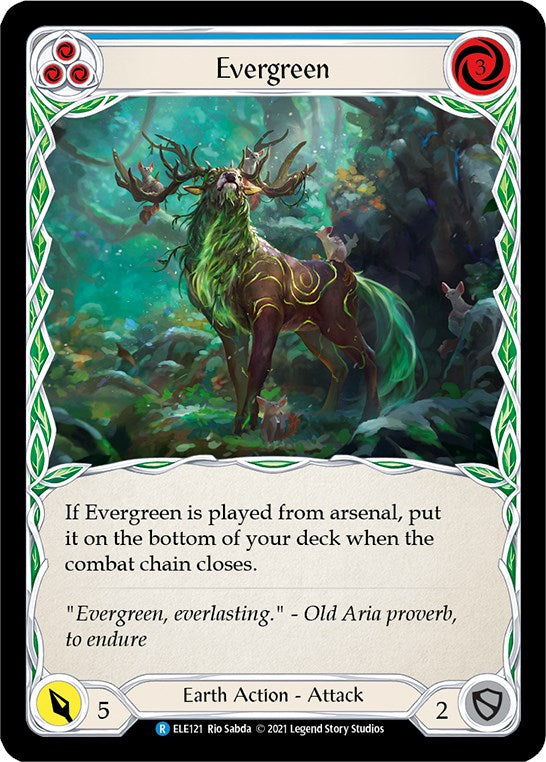 Flesh and Blood TCG: Evergreen (Blue) image